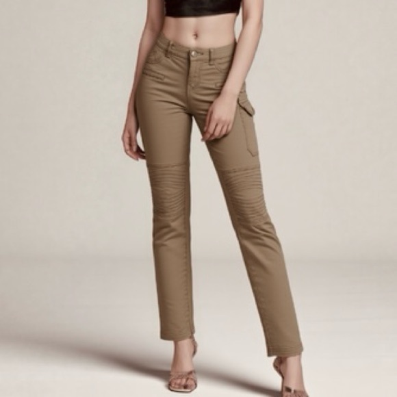 Bebe khaki multi-pocket skinny/ utility/ cargo pant ❤️ - Picture 1 of 7